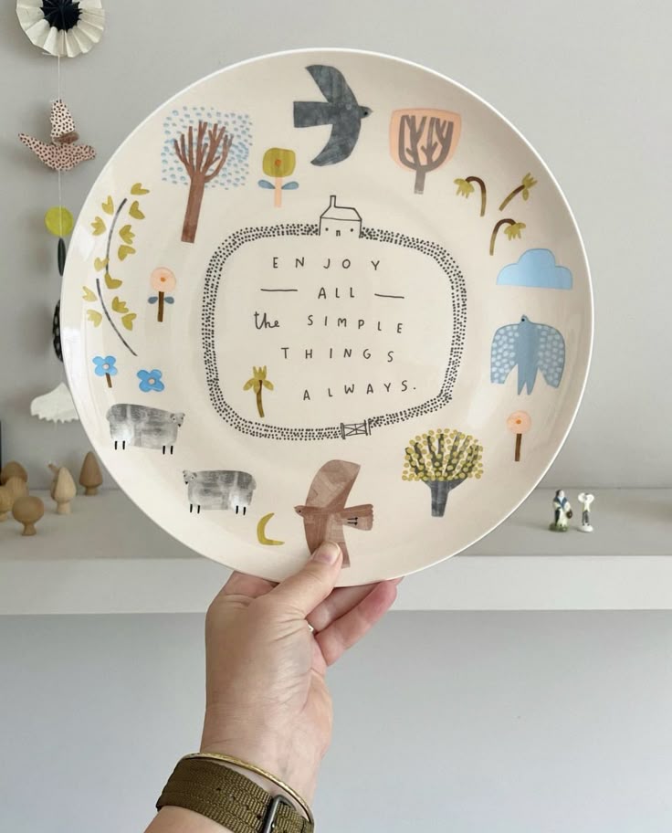 Make a Ceramic Gratitude Plate