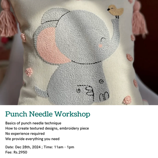 Punch Needle Workshop