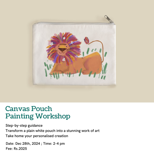 Canvas Pouch Painting Workshop