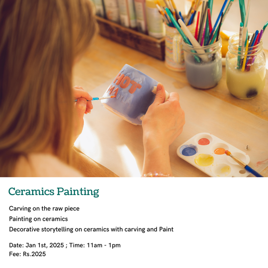 Ceramic Painting Workshop