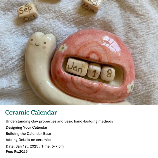 Ceramic Calendar Workshop