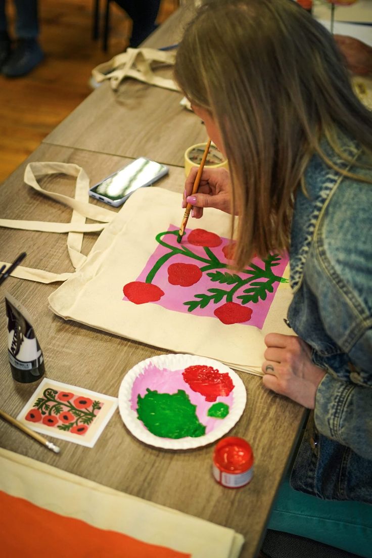 Tote Bag Painting