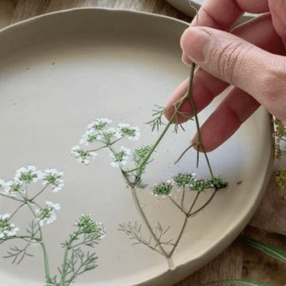 Ceramic Bloom Tray – Floral Pressing Workshop